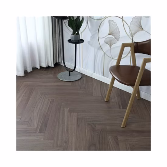 Plancher en bois stratifié de ménage imperméable de catégorie E1 décor à la maison plancher en bois de luxe